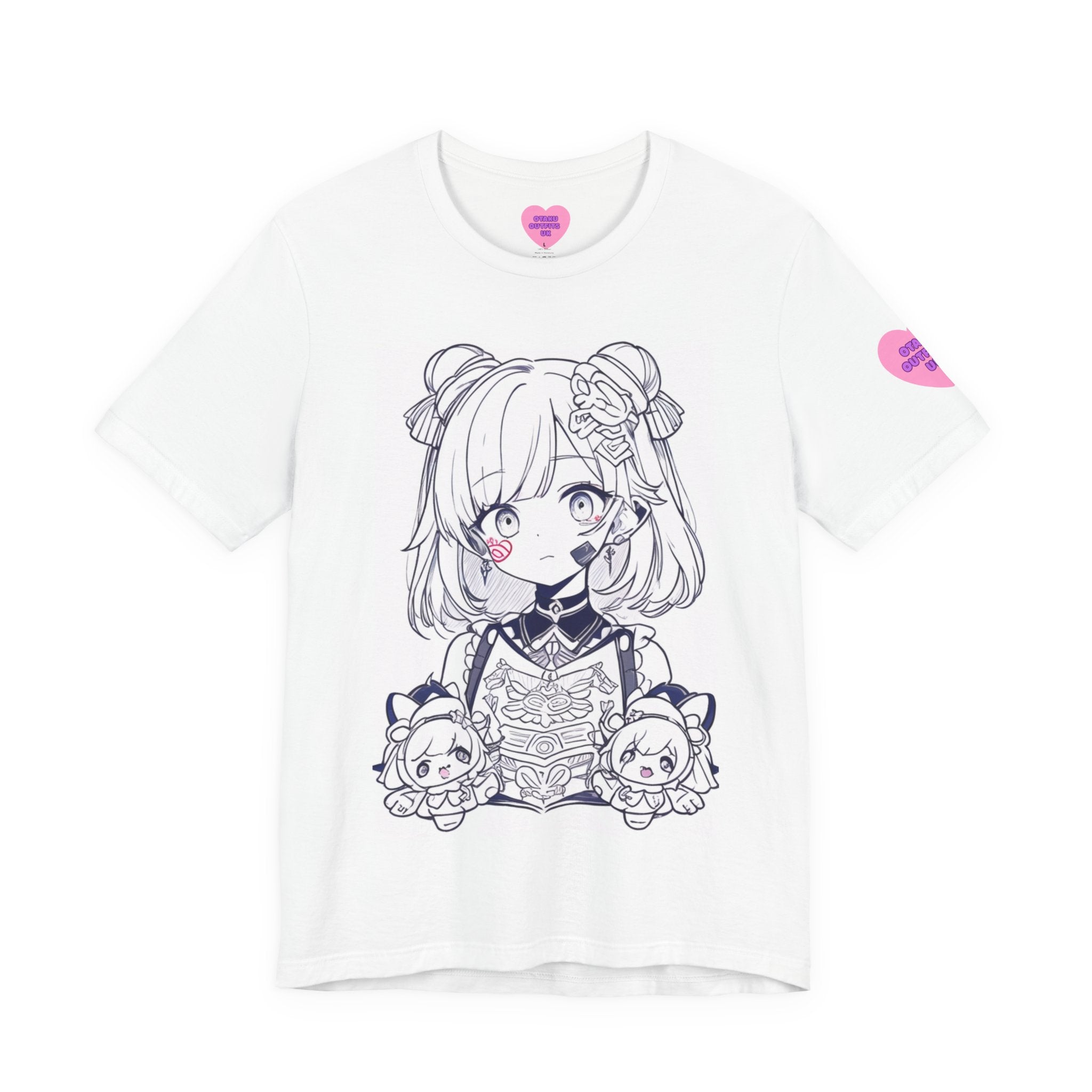 Anime inspired Print Casual T-shirt